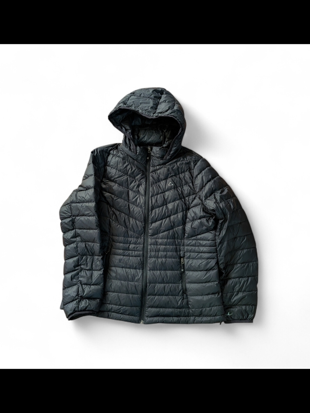 Paradox Women's  Hooded Puffer Jacket -  Black